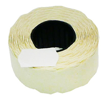 Этикет-лента 22 х 12 белая, волна Этикет-лента 22 х 12 белая, волна