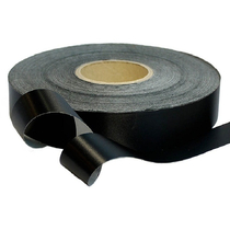 Сатинова стрічка 20 мм x 200 м двостороння чорна (Преміум) Сатинова стрічка 20 мм x 200 м двостороння чорна (Преміум)