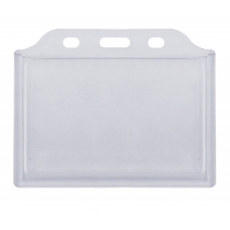 Бейдж горизонтальний 105x74 мм ПВХ ABS прозорий Бейдж горизонтальний 105x74 мм ПВХ ABS прозорий